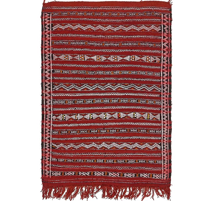 3' x 4' 8 Moroccan Rug