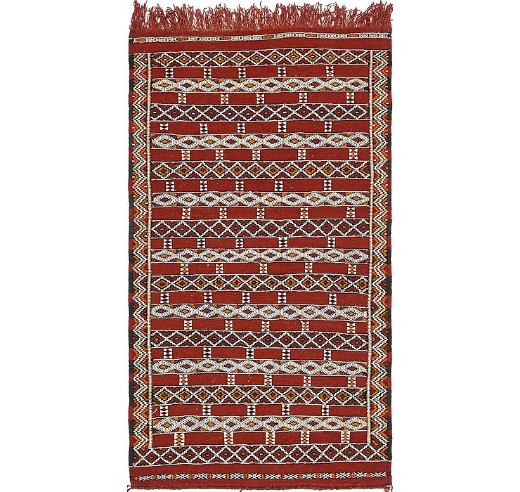 2' 10 x 5' 3 Moroccan Oriental Rug