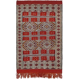 3' x 4' 10 Moroccan Rug