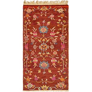 85cm x 170cm Antique Finish Rug