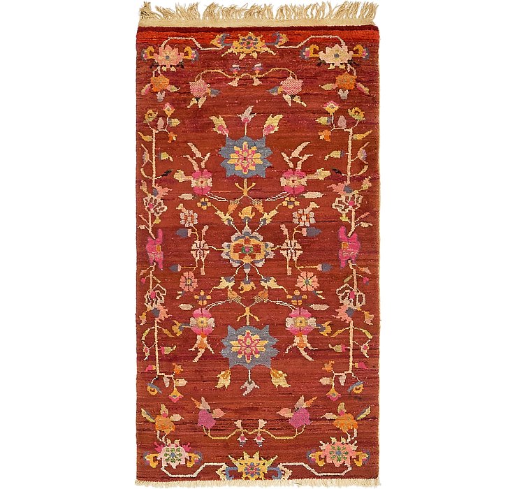 2' 9 x 5' 7 Antique Finish Rug