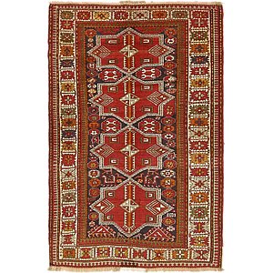 4' x 6' 2 Kazak Rug