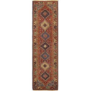 2' 8 x 10' Yalameh Persian Runner ...