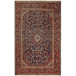 4' x 6' 7 Kashan Persian Rug