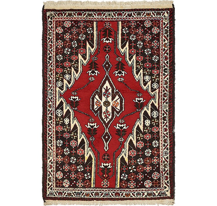 3' 6 x 5' 2 Mazlaghan Persian Rug