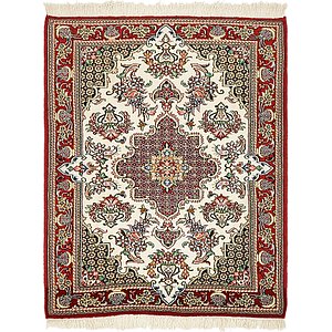 3' 2 x 4' Qom Persian Rug