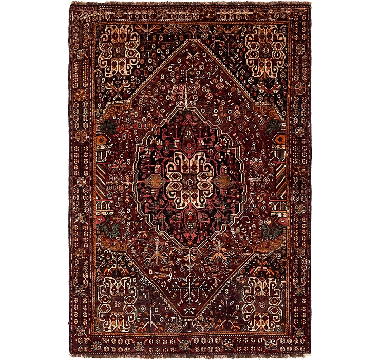 5' 2 x 7' 7 Ghashghaei Persian Rug