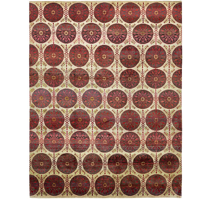 HandKnotted 7' 7 x 10' Darya Rug