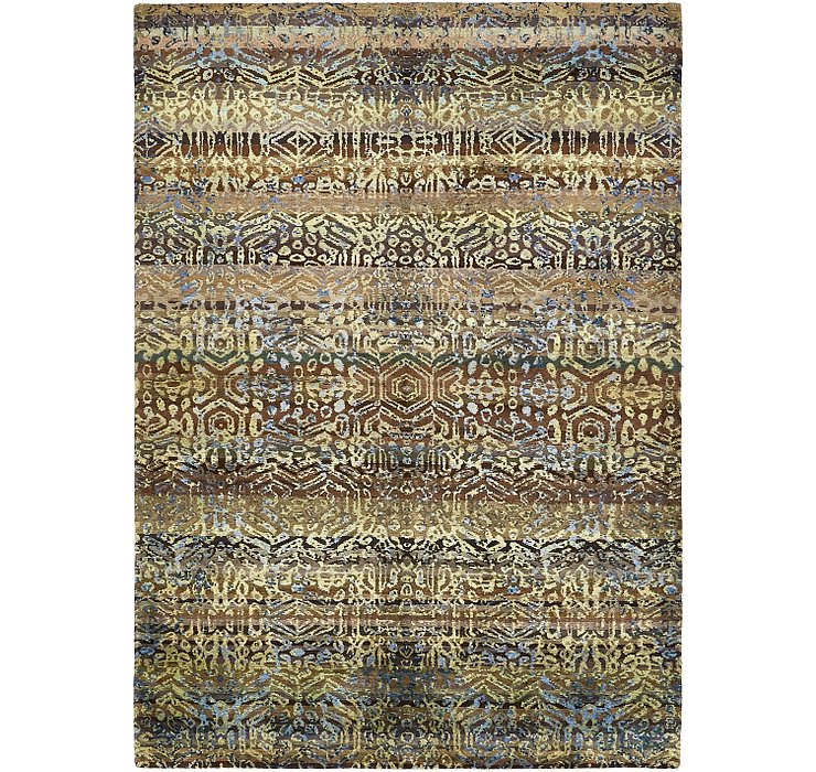 HandKnotted 5' 7 x 7' 10 Darya Rug