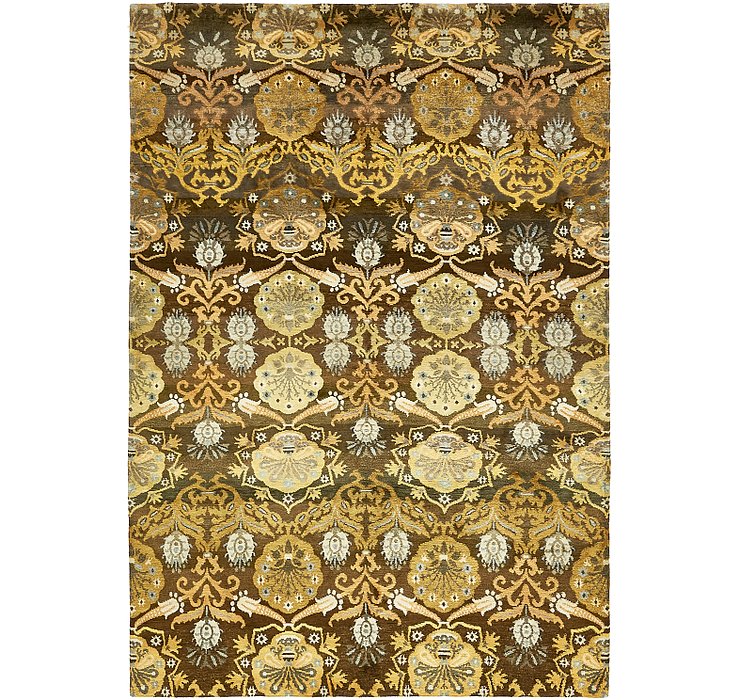 HandKnotted 5' 8 x 8' 3 Darya Rug