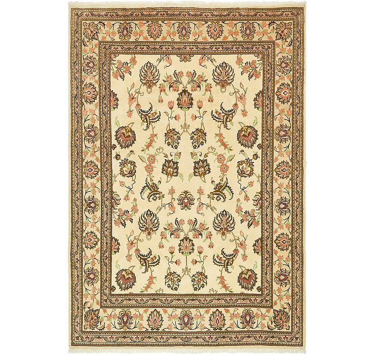 6' 8 x 9' 8 Yazd Persian Rug