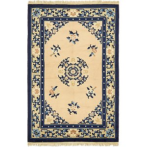 Unique Loom 4' 4 x 6' 8 Antique Finish Rug