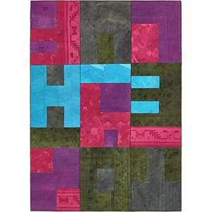 7' 2 x 10' Patchwork Rug