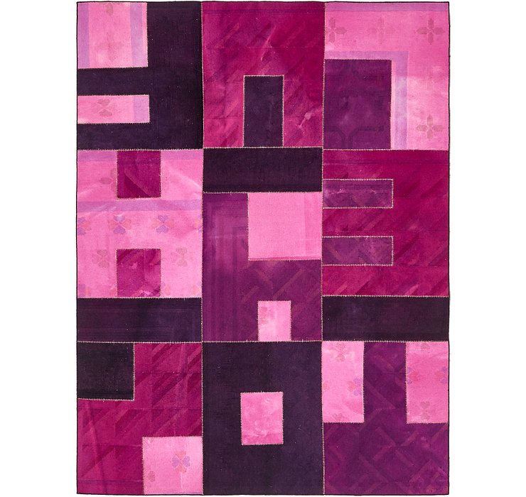 7' 3 x 10' Patchwork Rug