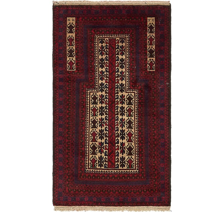 2' 9 x 4' 10 Balouch Persian Rug