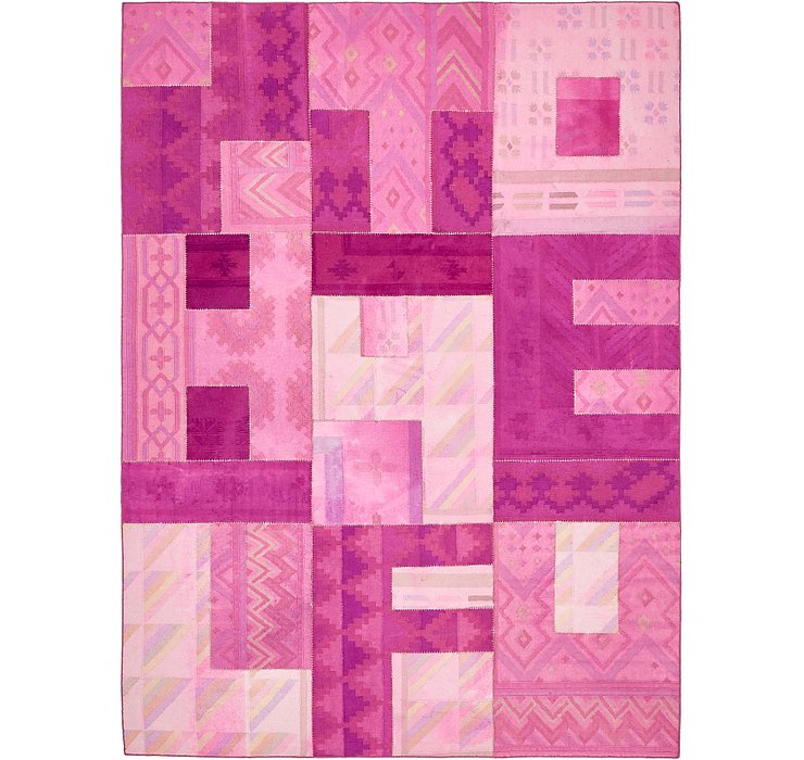 7' 3 x 10' Patchwork Rug