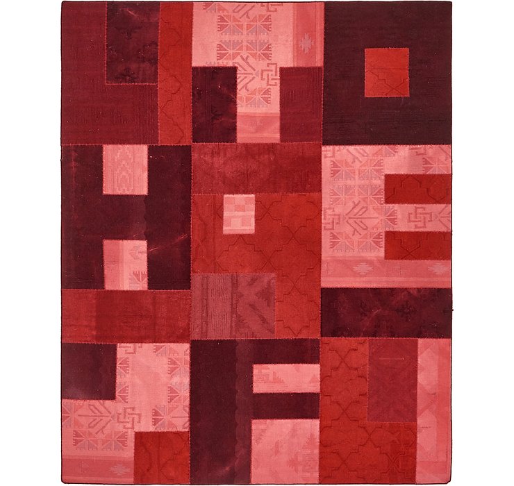 8' x 10' Patchwork Rug