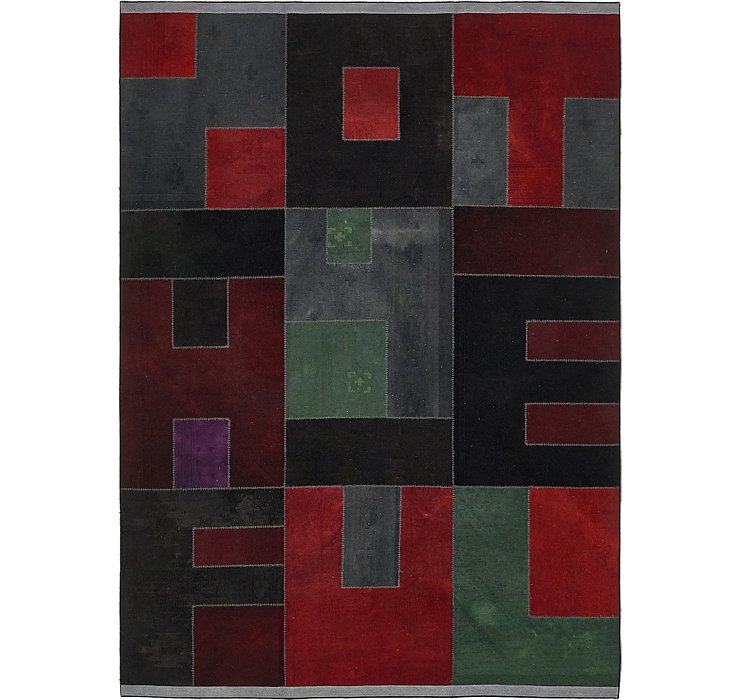 7' 3 x 10' Patchwork Rug
