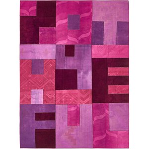 218cm x 305cm Patchwork Rug