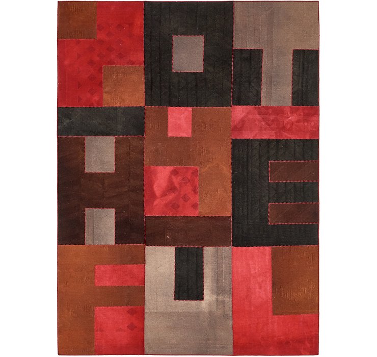 7' 2 x 10' Patchwork Rug