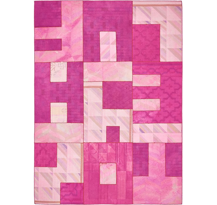 7' 3 x 10' Patchwork Rug