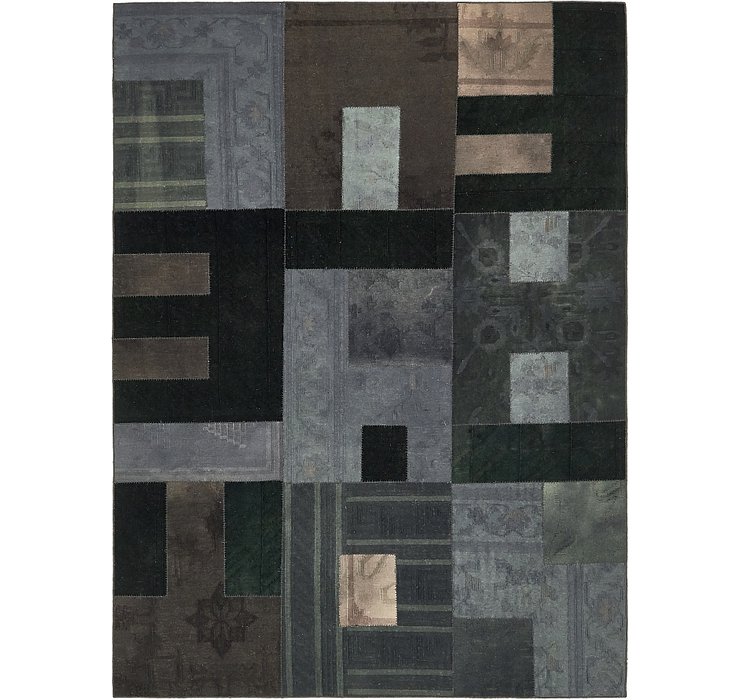 7' 2 x 9' 10 Patchwork Rug