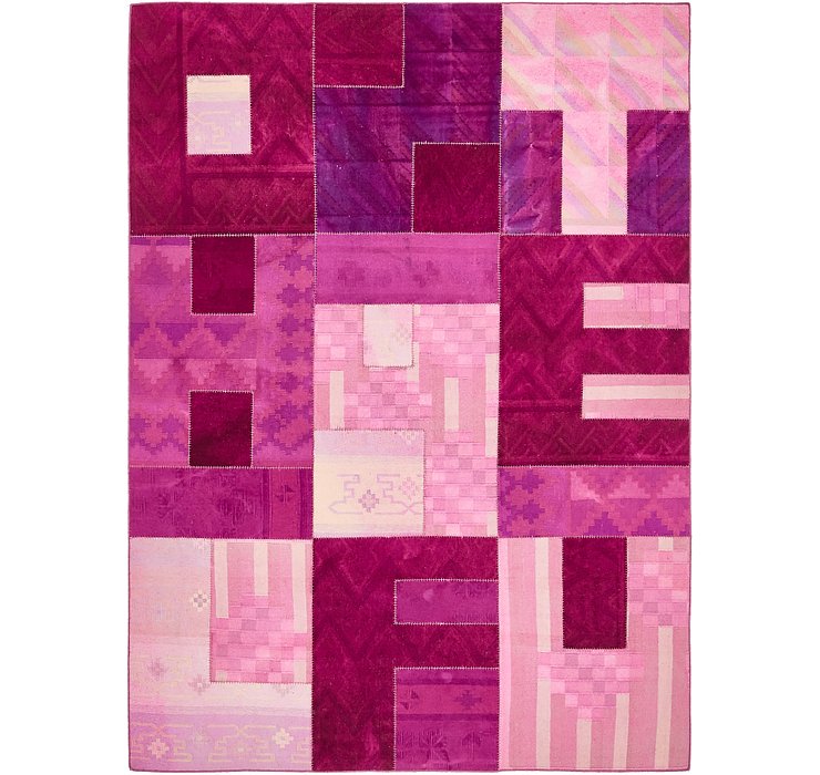 7' 3 x 10' Patchwork Rug
