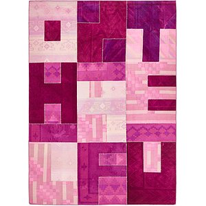 7' 3 x 10' Patchwork Rug