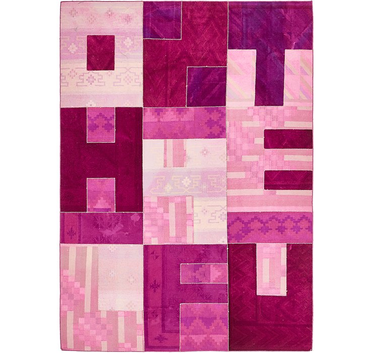 7' 3 x 10' Patchwork Rug