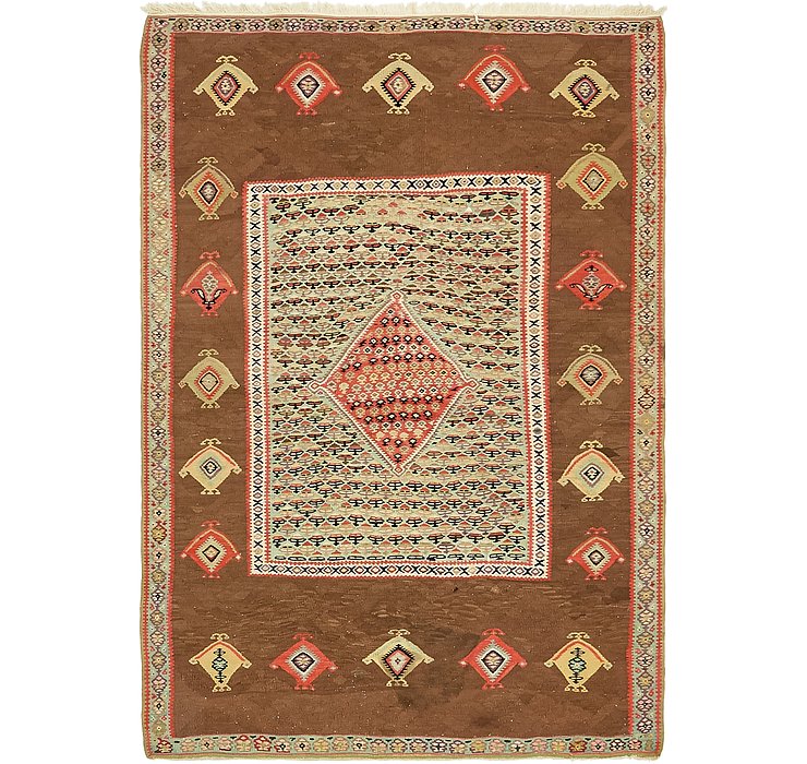 4' 4 x 6' 2 Kilim Fars Rug