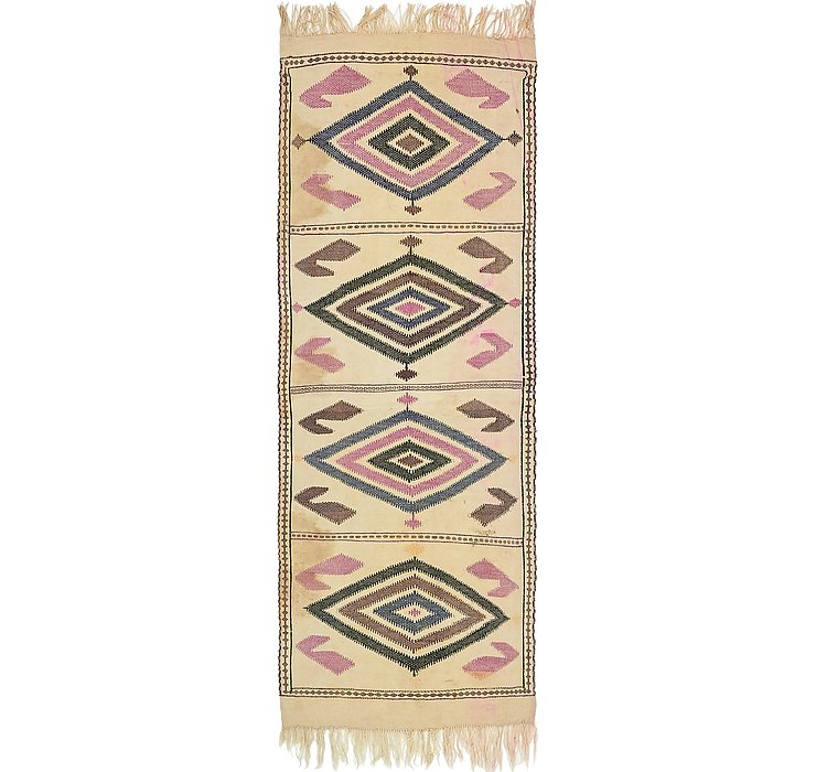2' x 6' 10 Kilim Fars Runner Rug