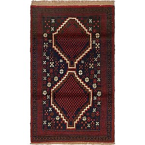 HandKnotted 2' 9 x 4' 7 Balouch Persian Rug