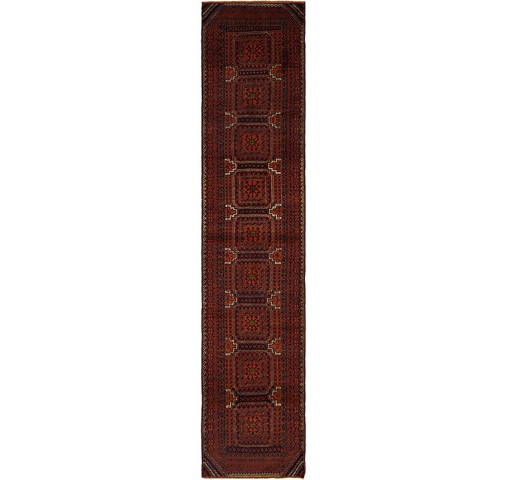 2' 7 x 12' 5 Balouch Persian Runner ...