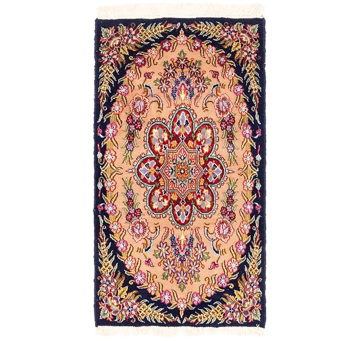 2' x 3' 9 Tabriz Persian Rug