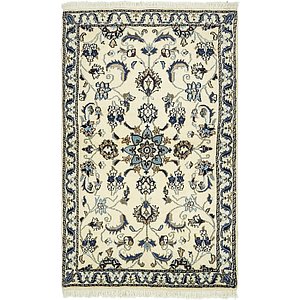 Unique Loom 3' x 4' 9 Nain Persian Rug