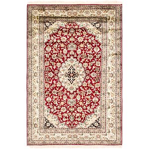 Unique Loom 4' 2 x 6' 6 Kashmir Oriental Rug