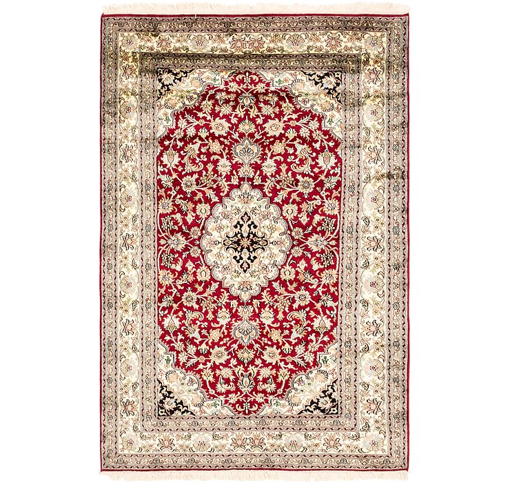 4' 2 x 6' 6 Kashmir Oriental Rug