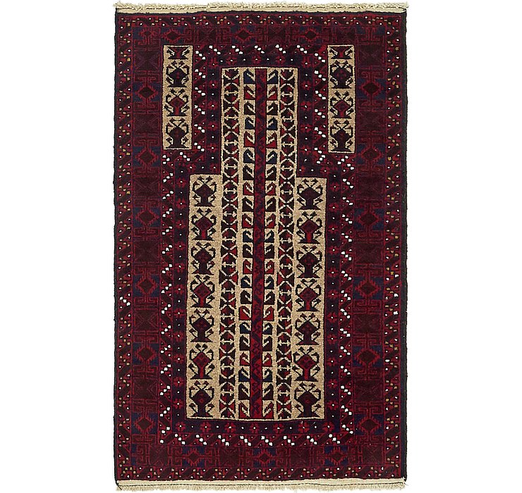 HandKnotted 2' 10 x 4' 9 Balouch Persian Rug