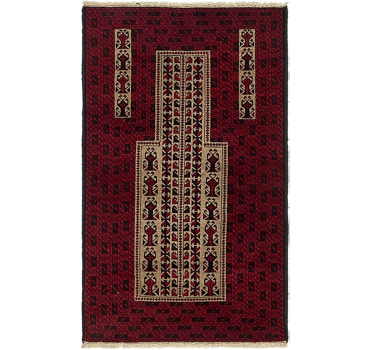 2' 9 x 4' 9 Balouch Persian Rug