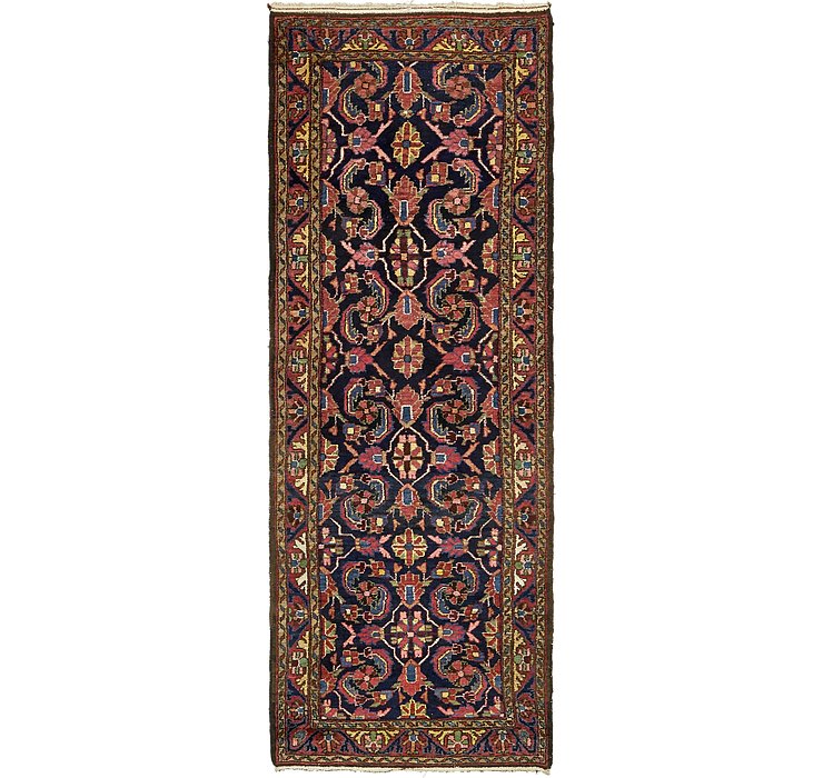 4' 3 x 10' Mahal Persian Runner Rug
