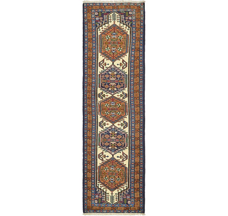 2' 8 x 9' 7 Ardabil Persian Runner ...