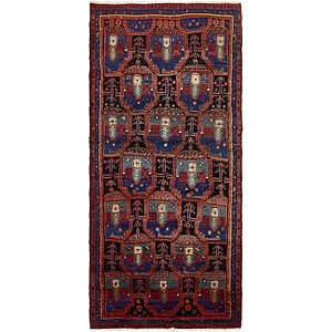 4' x 9' Meshkin Persian Runner ...