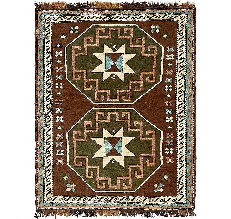 3' 5 x 4' 6 Kars Oriental Rug