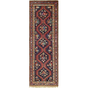 4' x 12' 5 Shiraz Persian Runner Rug