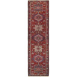 90cm x 350cm Gharajeh Persian Runner...
