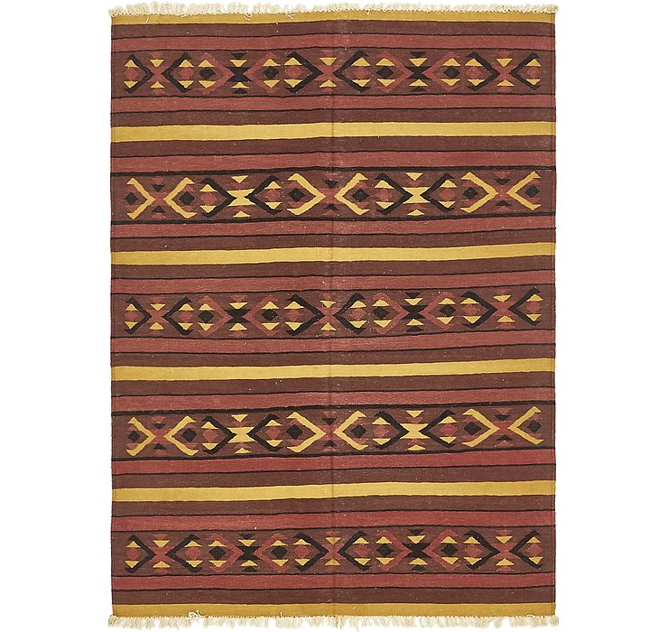 4' 3 x 6' Kilim Fars Rug