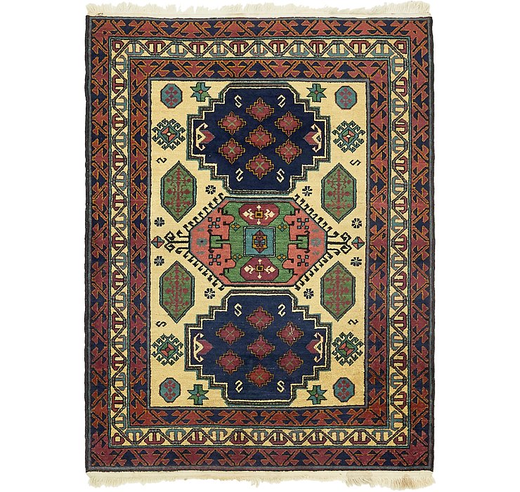 4' x 5' 5 Ardabil Persian Rug