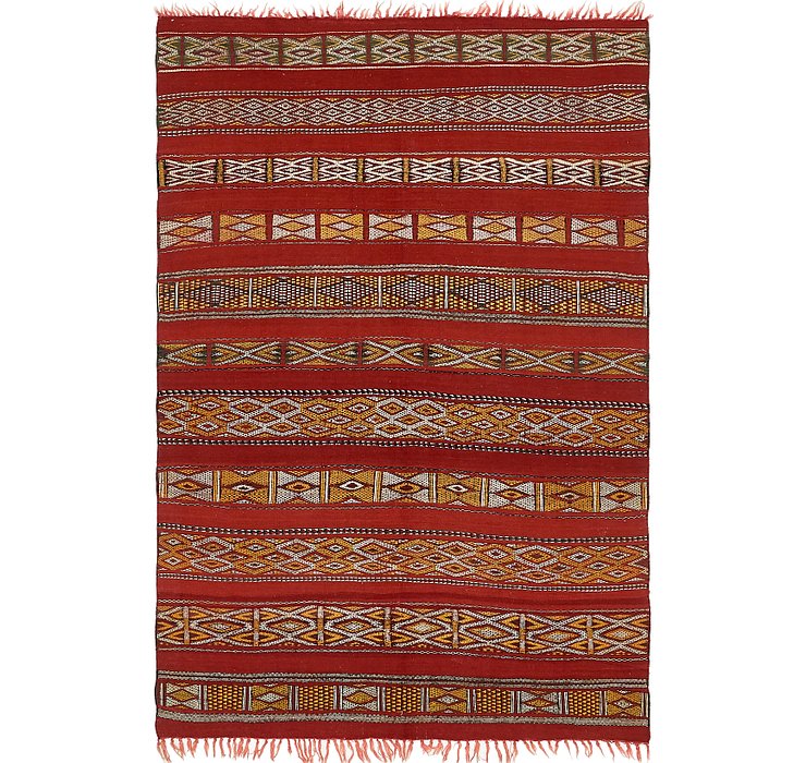 5' 5 x 8' 8 Moroccan Rug