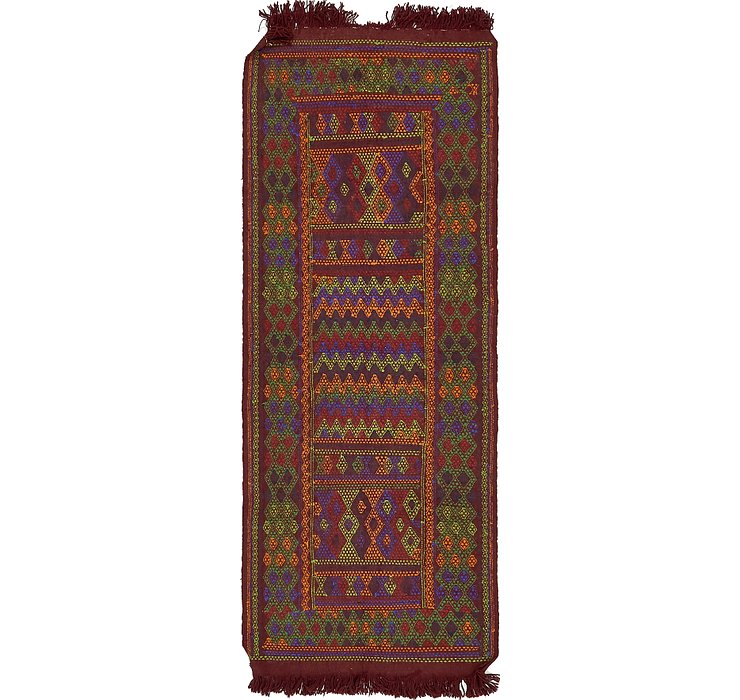 3' 6 x 9' 2 Moroccan Runner Rug