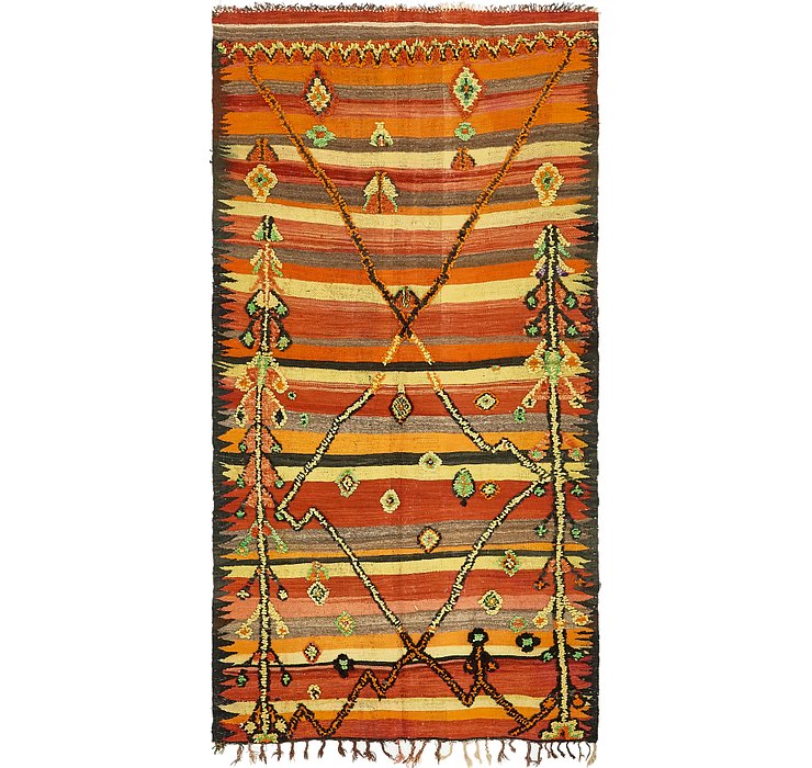 4' 7 x 9' 3 Moroccan Rug